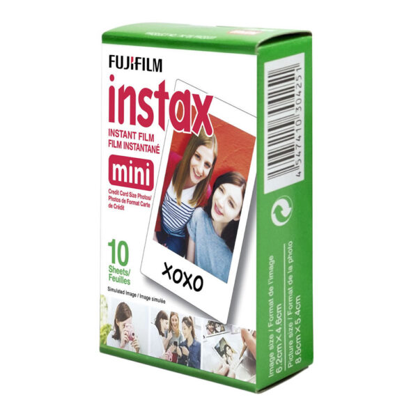Instantánea Papel Foto Instant Film Fujifilm Instax Mini - 10 unidades 