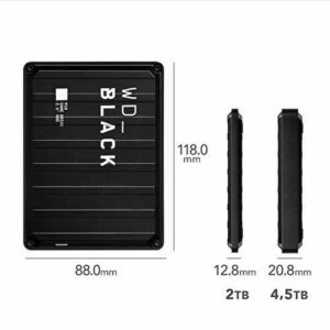 Disco Duro Externo 4TB Western Digital WD Black P10 - Imagen 5