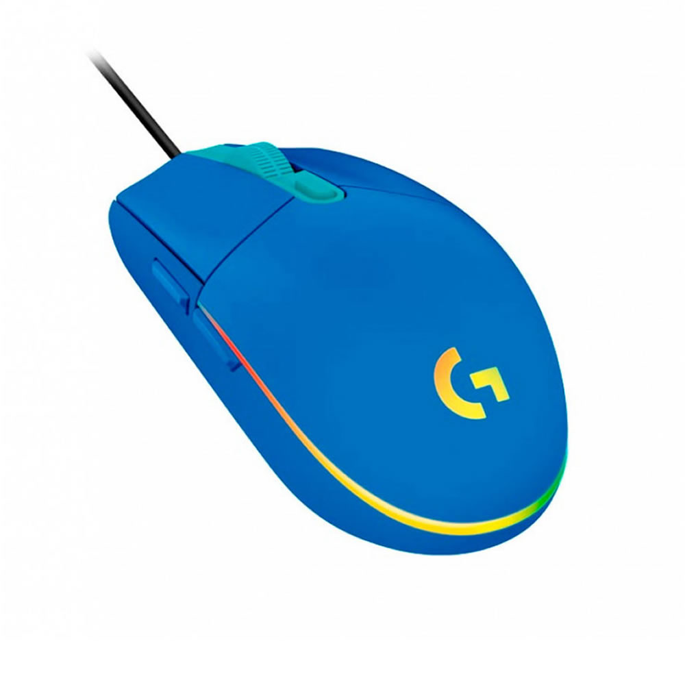 Mouse Gamer Logitech G203 Rgb Lightsync 8000 Dpi 6botones