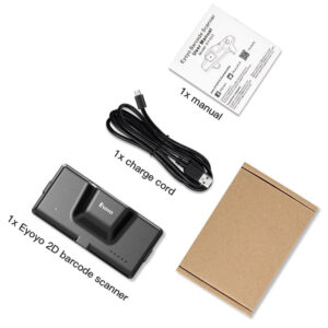 Lector Código Barras + QR Para Celular Inalámbrico Bluetooth Clip-On Eyoyo EY-022P - Imagen 3