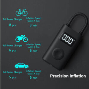Mini Compresor de Aire Portatil Recargable Xiaomi Air Compressor 2 - Imagen 3