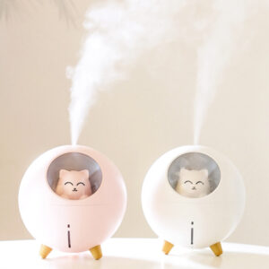 Humidificador De Aire Planet Cat Cartoon Colorfull - Imagen 4