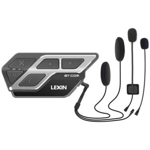 Intercomunicador Bluetooth Casco Lexin Et-com 1000m 2-pack - Imagen 3