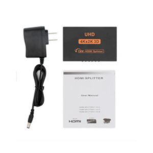 Splitter de video HDMI 1X4 4K/2K/1080p - Replica video x4 - Imagen 5