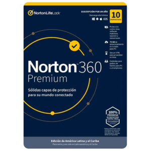 Norton AntiVirus 360 Premium - 10 Dispositivos - 75GB - 1 Año - Imagen 1