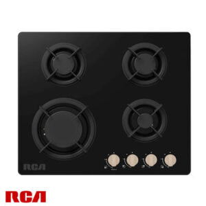 Encimera Empotrable RCA de 4 Quemadores a Gas Vidrio Templado - Imagen 1