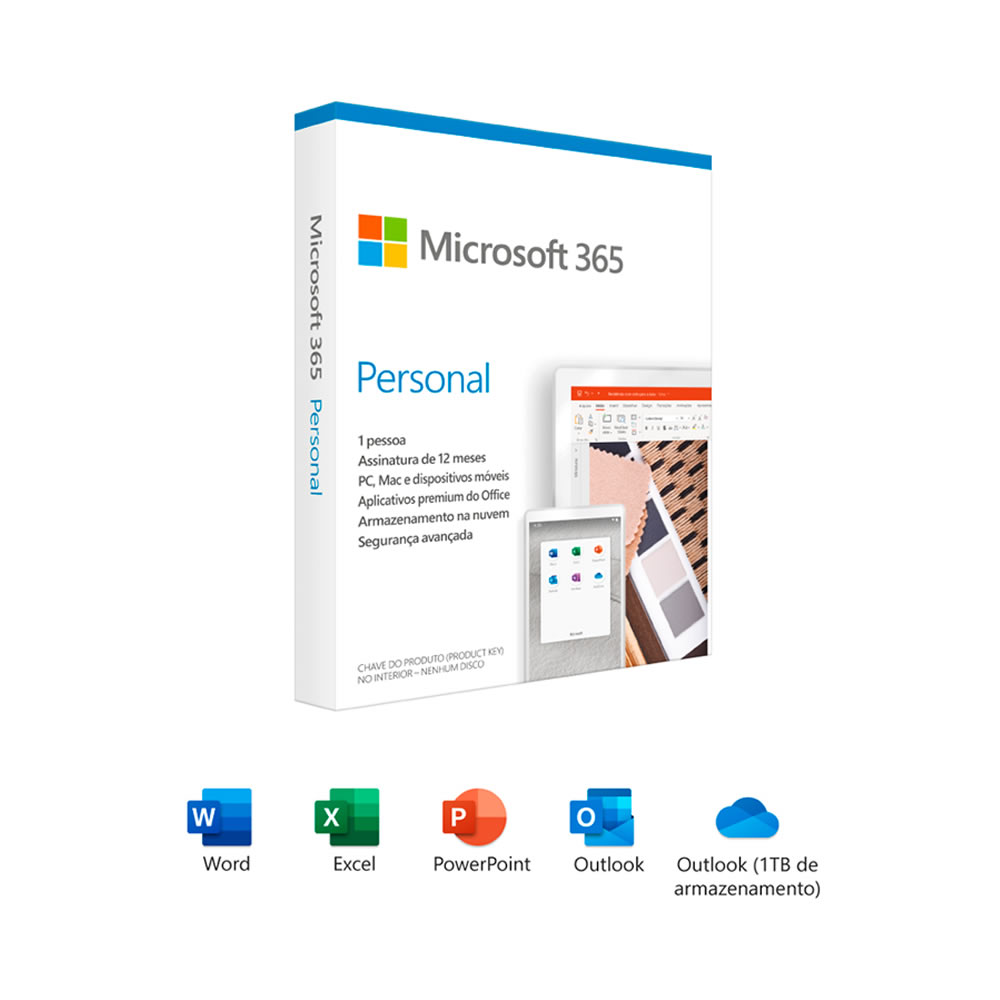 Microsoft Office 365 Personal 1 Año 