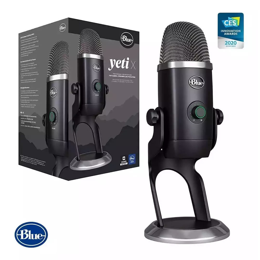 Micrófono Usb Profesional Blue Yeti X 4 Capsulas Gadgetstoreec 7266