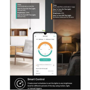 Interruptor Inteligente Dimerizable + Sensor Movimiento Wifi Switch Tp-Link Kasa ES20MP2 2-Pack - Imagen 3