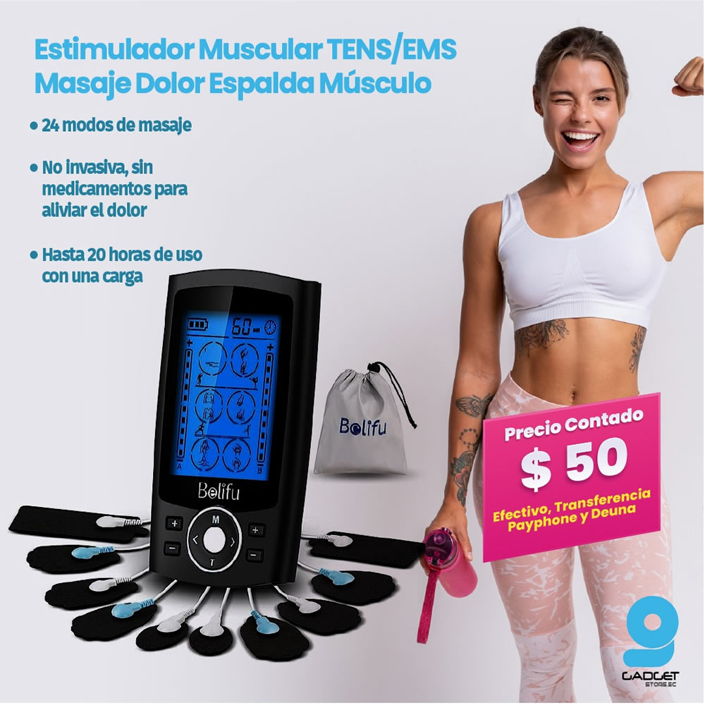 Electro Estimulador muscular TENS