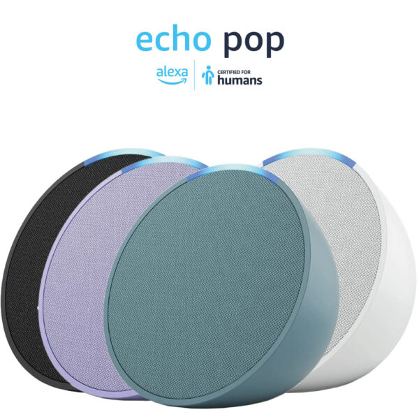 Echo Pop White / Altavoz Inteligente con Ofertas en