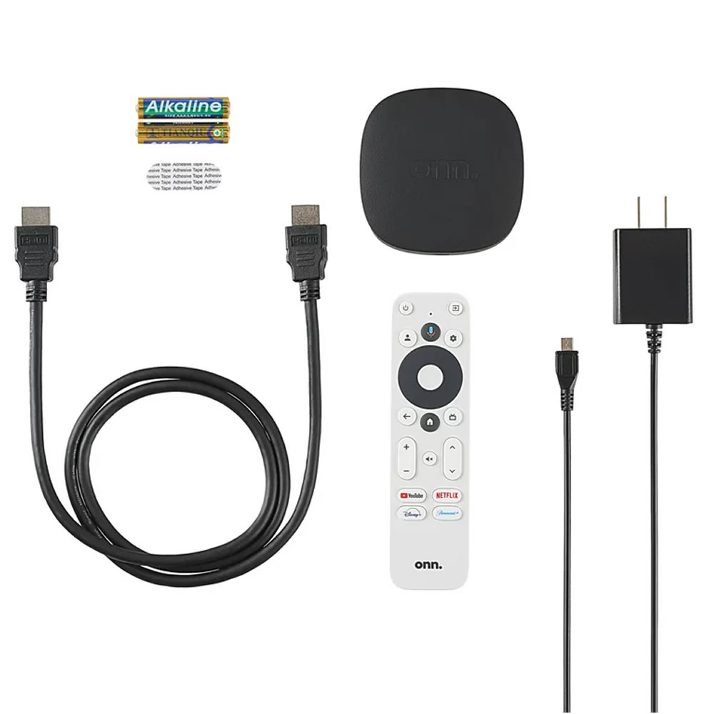 TV Box Onn con Google TV 4K-UHD Android TV Chromecast - GADGETSTORE.EC