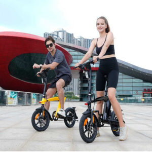 Bicicleta Eléctrica G-Bike H1 Max Plegable 400W Vel25-35km/h Dis75Km 14in - Imagen 3