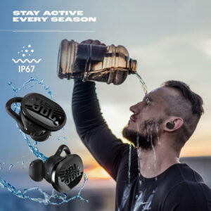 Audífonos Inalambricos Bluetooth Deportivos JBL Endurance Race TWS - Imagen 4