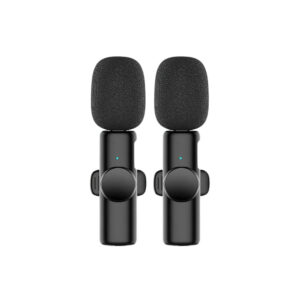 Microfono Inalambrico 2 personas para Celular iPhone Lightning K11 Dual - Imagen 3