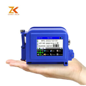 Mini Impresora Portatil con Pantalla Inkjet Codificadora Etiquetado ZK1692 - Imagen 4