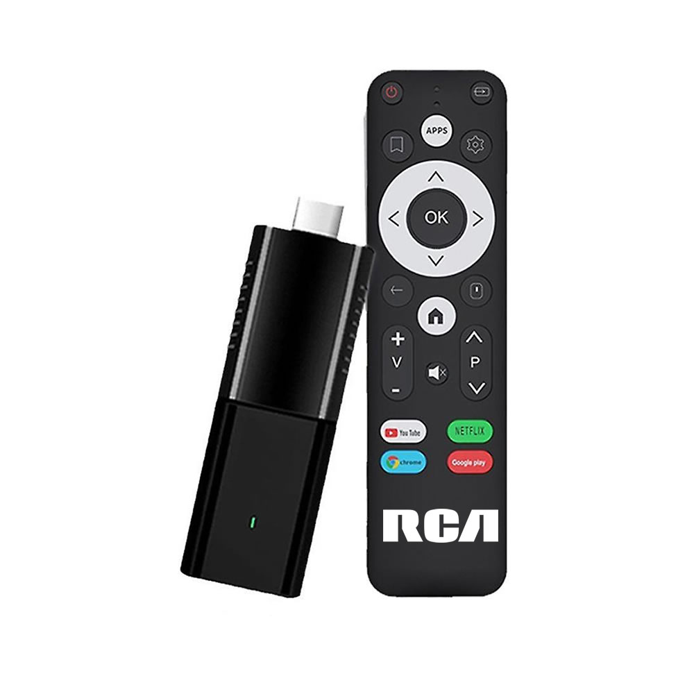 TV Box RCA Smart Stick 4K-UHD con Android TV + Chromecast - GADGETSTORE.EC