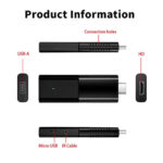 101.2 TV Box RCA Smart Stick 4K-UHD con Android TV + Chromecast