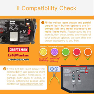 Abridor de Garaje Inteligente Wifi Google/Alexa Refoss - Imagen 3