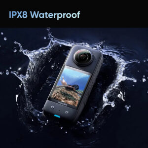 Cámara de acción Waterproof Insta360 X3 48MP 5.7K Touchscreen - Imagen 3