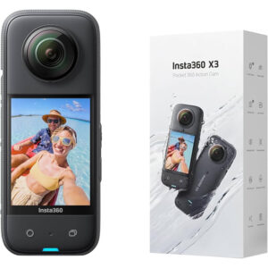 Cámara de acción Waterproof Insta360 X3 48MP 5.7K Touchscreen - Imagen 4