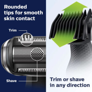 Afeitadora Corporal Recargable Bi-Direccional Philips Norelco BodyGroom 5000 - Imagen 4