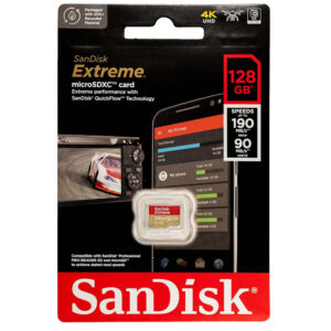 Memoria MicroSD XC Sandisk Extreme 128GB A2 UHS-I U3 V30 - Imagen 3