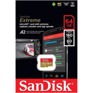 Memoria MicroSD XC Sandisk Extreme 64GB A2 UHS-I U3 V30 - Imagen 3