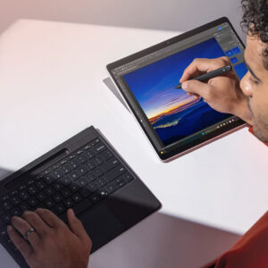 Teclado Y Cover Microsoft Surface Pro Keyboard Cover Copilot +Pen Storage - Imagen 5
