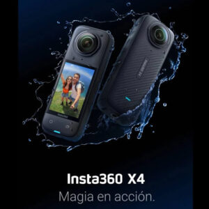 Cámara de acción Waterproof 8K Táctil Insta360 X4 360 - Imagen 3