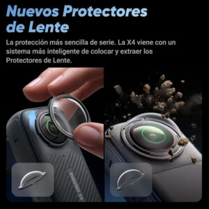 Cámara de acción Waterproof 8K Táctil Insta360 X4 360 - Imagen 4