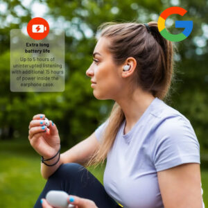 Audífonos Bluetooth Google Pixel Buds A-Series True Wireless - Imagen 4