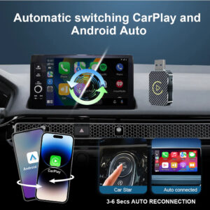 Adaptador Inalambrico CarPlay + Android Auto Q1M - Imagen 3