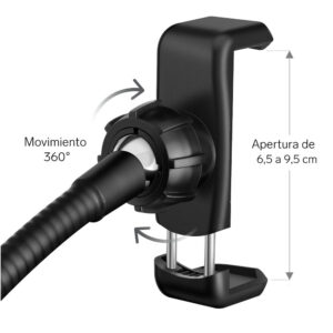 Aro de Luz LED para Selfie 26cm Steren MOV-039 - Imagen 3