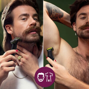 Afeitadora de Barba y Cuerpo Philips OneBlade Trim Edge Shave 360 - Imagen 3