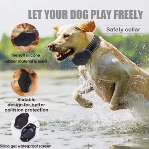 Llavero collar con Seguro para mascota perro/gato para Apple Airtag - Imagen 4