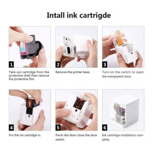 Mini Impresora Portatil Inkjet a Color Kongten Mbrush - Imagen 5