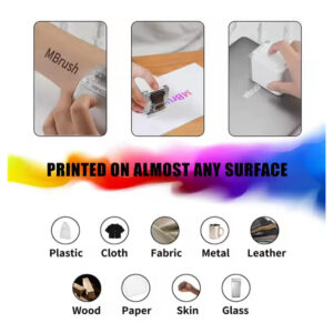 Mini Impresora Portatil Inkjet a Color Kongten Mbrush - Imagen 6