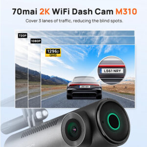 Dashcam Cámara de Auto Xiaomi 70Mai M310 1296P QHD 130° - Imagen 2