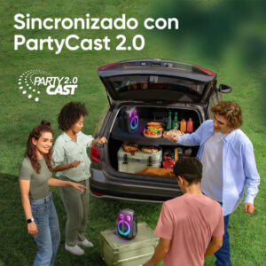 Parlante Bluetooth Anker Soundcore Rave Neo 2 18H 80W Luces Waterproof - Imagen 5