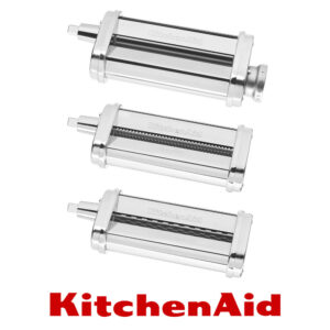 Rodillo y Cortador de Pasta - Fettuccine - Spaghetti 3 Pcs KitchenAid KSMPRA - Imagen 2