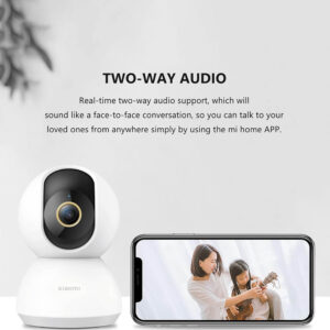 Cámara seguridad Wifi Giratoria 360° Xiaomi Smart Camera C300 2k - Imagen 4