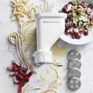 Accesorio con prensa para pasta gourmet 6 Pcs KitchenAid KSMPEXTA - Imagen 4