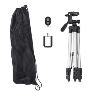 Trípode universal de aluminio 105cm con soporte celular/cámaras Steren MOV-049 - Imagen 5