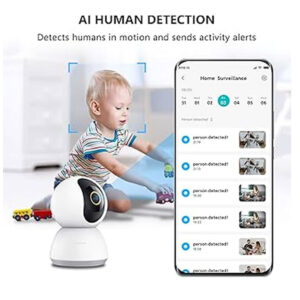 Cámara seguridad Wifi Giratoria 360° Xiaomi Smart Camera C300 2k - Imagen 6