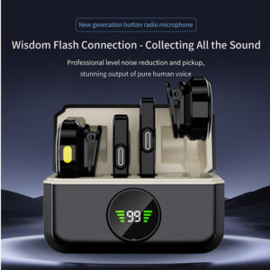 Microfono Inalambrico Doble Lightning + USB-C AI Noise Q9 - Imagen 3