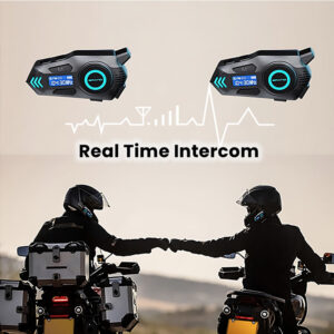 Intercomunicador Bluetooth Para Casco Motocicleta 500m K09 - Imagen 3