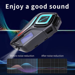 Manos Libres Bluetooth Para Casco Motocicleta RadioFM K08 - Imagen 4