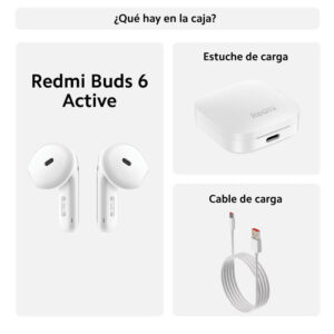 Audífonos Bluetooth Redmi Buds 6 Active - Imagen 5
