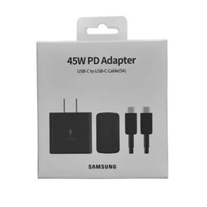 Cargador Pared 45W + Cable USB-C 1.8m Ultrarrápido Samsung EP-T4511XBE - Imagen 3